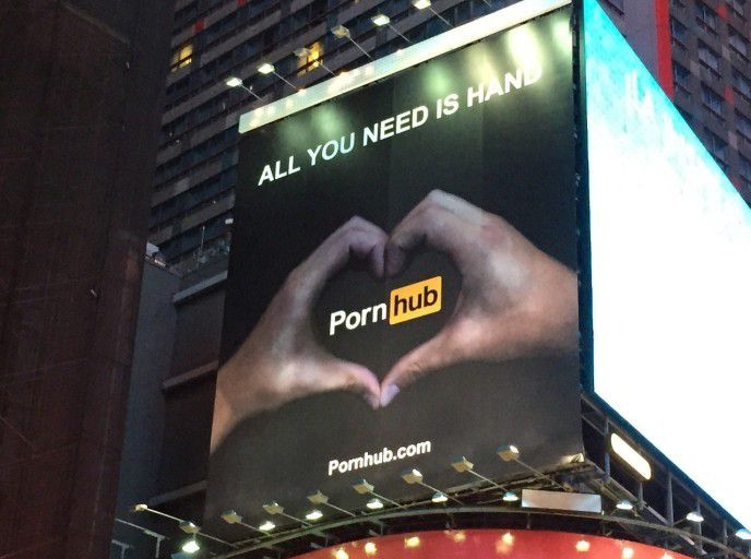 реклама Pornhub