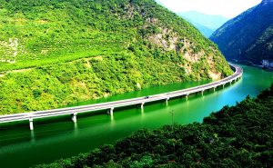Первое в Китае «экологическое шоссе»