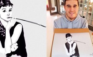 Искусство лечит: парализованный парень рисует шедевры
