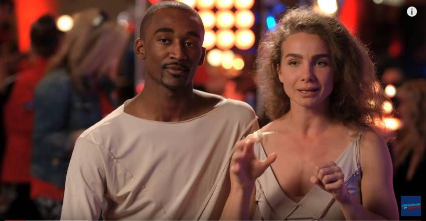 Freckled Sky Howard Stern Hits Golden Buzzer for Dance Duo 2