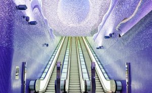 Станции метро — новое поле для искусства