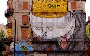 Впечатляющие граффити от Blu  — всемирно известного анонимного уличного художника из Италии