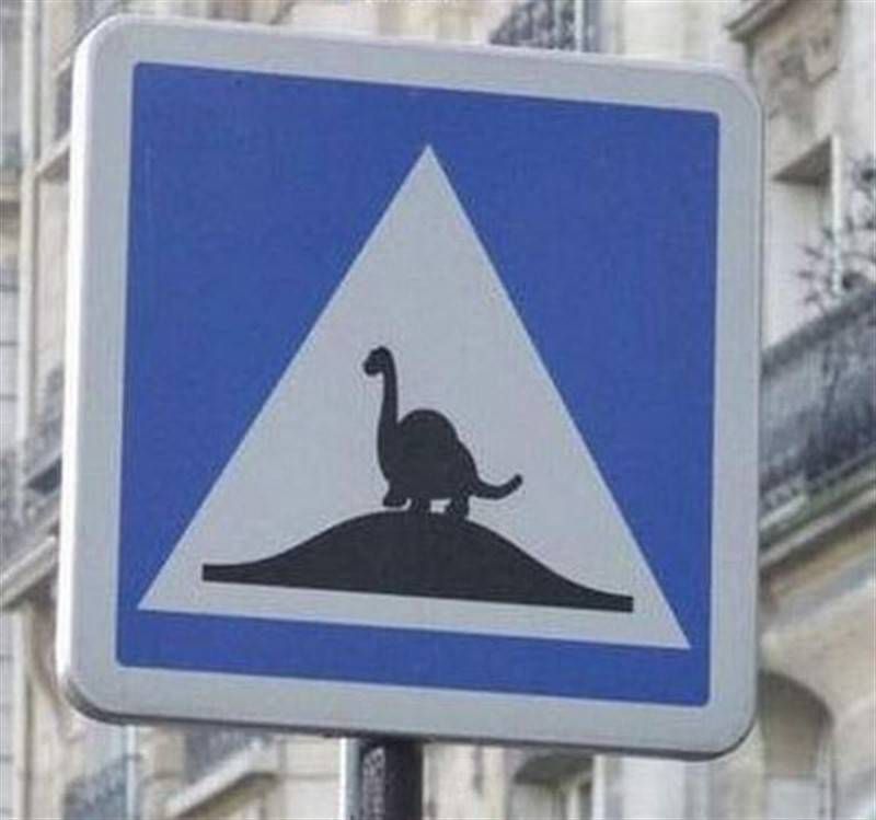 странные дорожные знаки