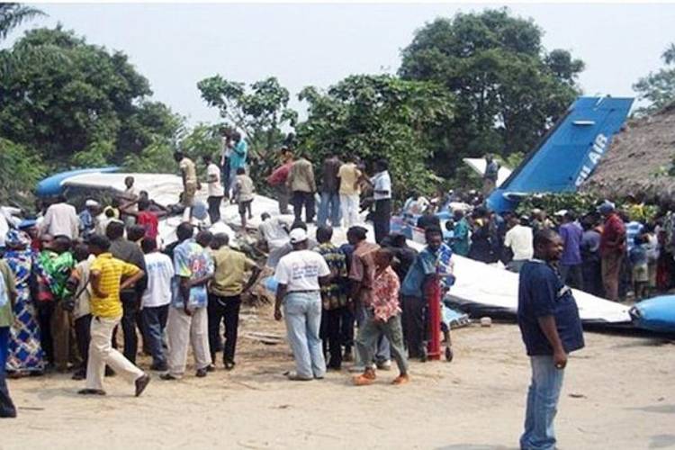 Авиакатастрофа в Конго
