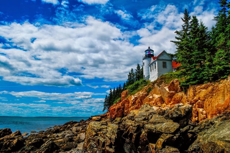 Bass Harbor Head Lighthouse, Acadia National Park, Maine загрузить