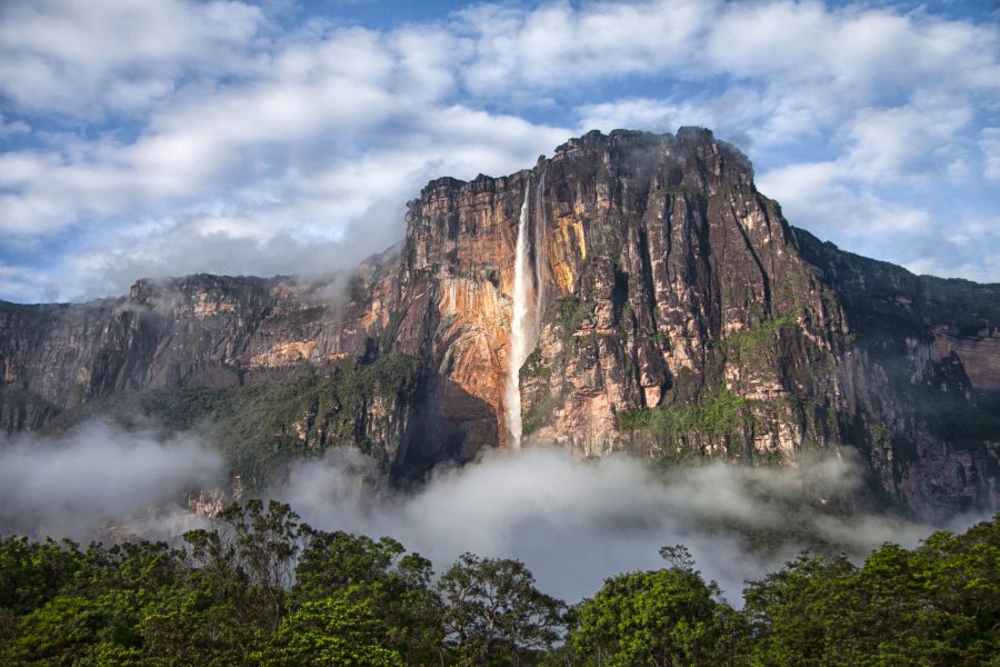 дисней. водопад Анхель, Венесуэла