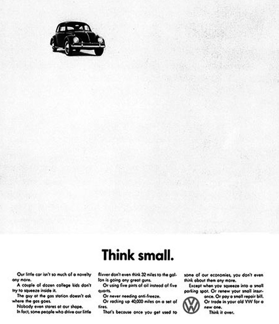 Volkswagen: Think Small