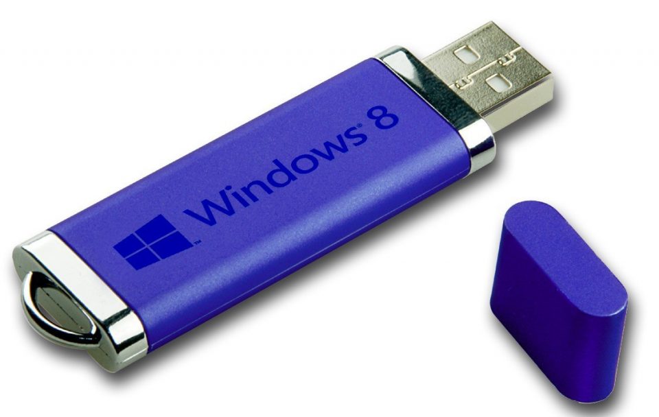 USB-флешка, Windows 8
