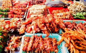 уличная еда Азии