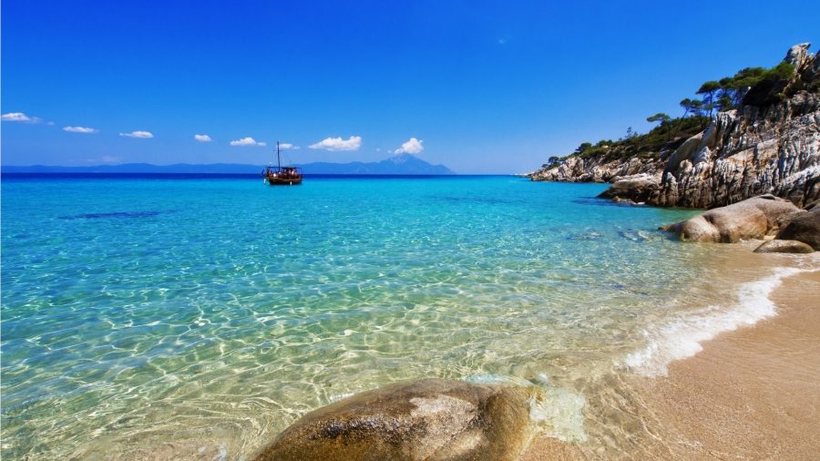 пляжи Греции