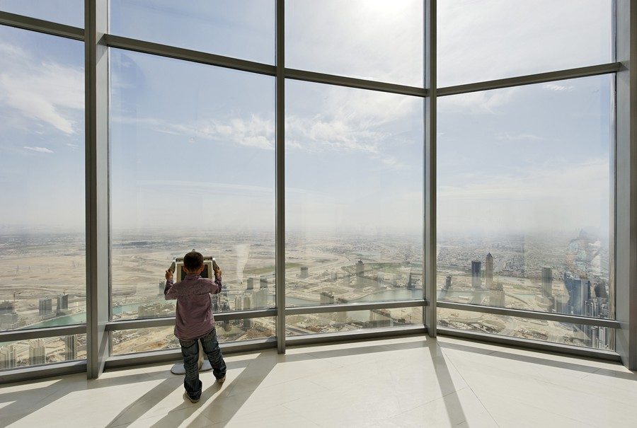 Башня Бурдж Халифа в ОАЭ