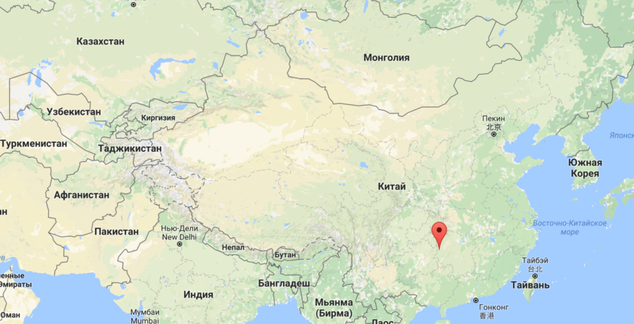 Фэнхуан Китай красивые фото карта